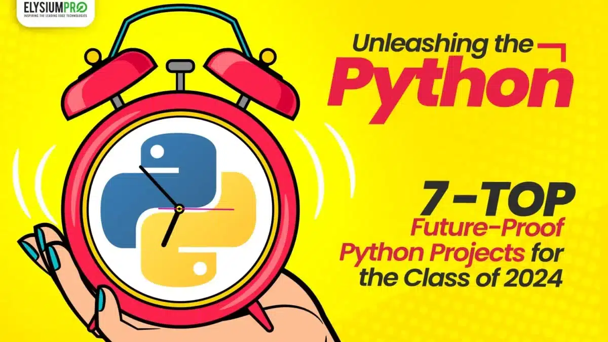 Python Projects For Final Year Students - Elysium Pro 6 Python Projects For Final Year Students