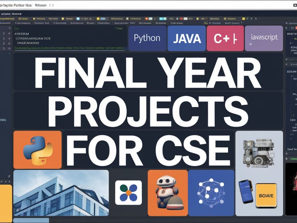 Final Year Projects for CSE