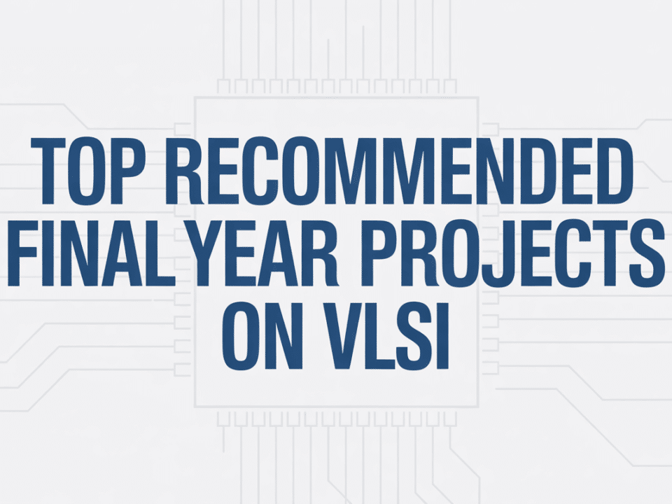 Top Recommended Final Year Projects On Vlsi 6 Final Year Projects On Vlsi