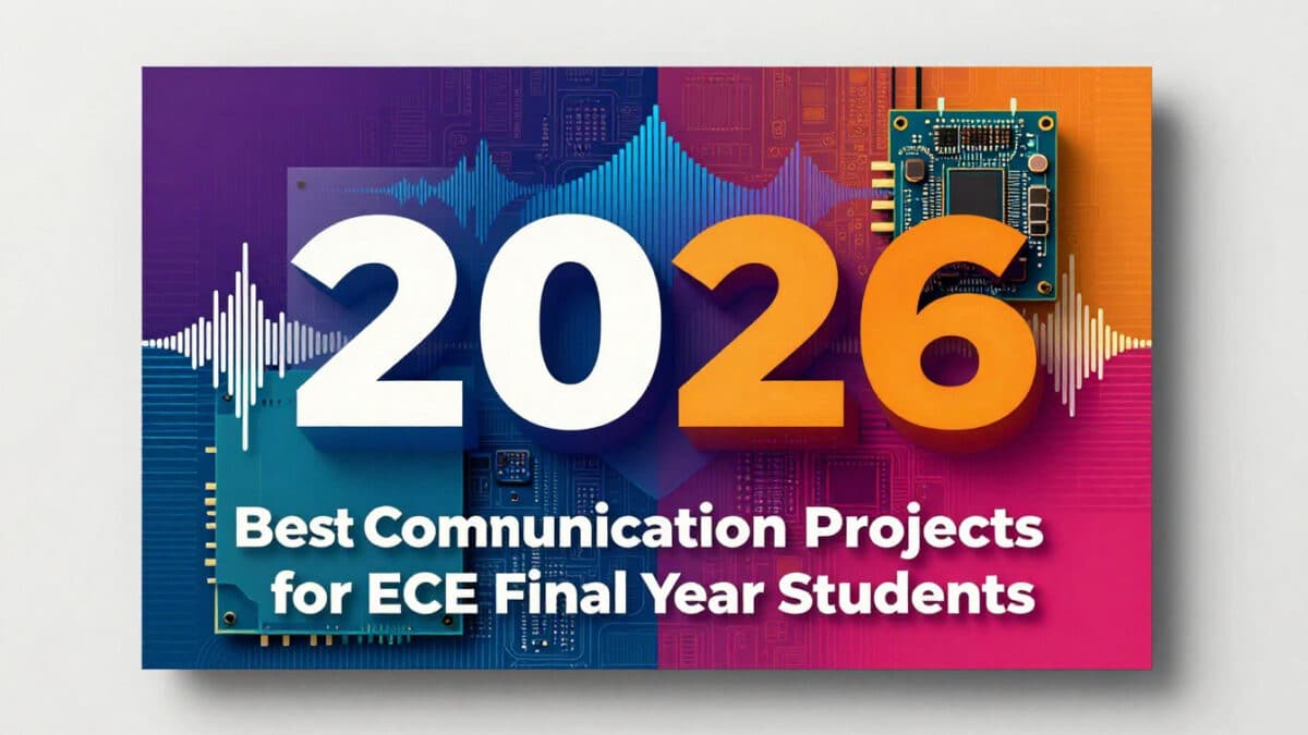 2026 Best Communication Projects For Ece Final Year Students 6 Communication Projects For Ece Final Year