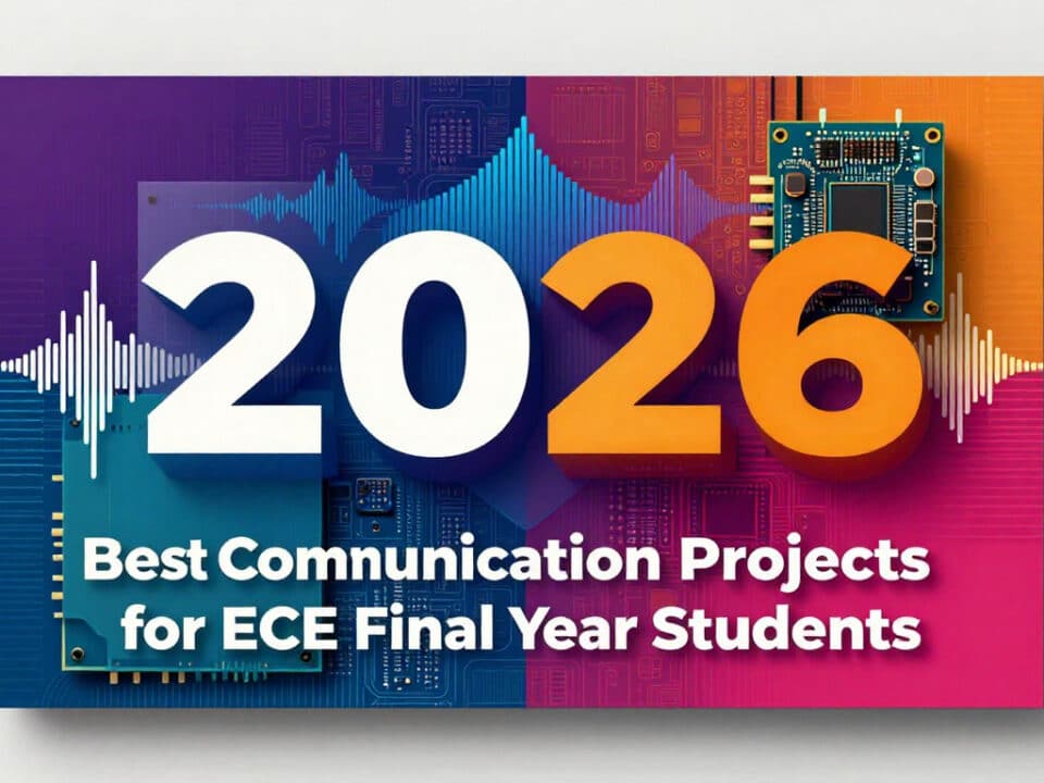 2026 Best Communication Projects For Ece Final Year Students 5 Communication Projects For Ece Final Year