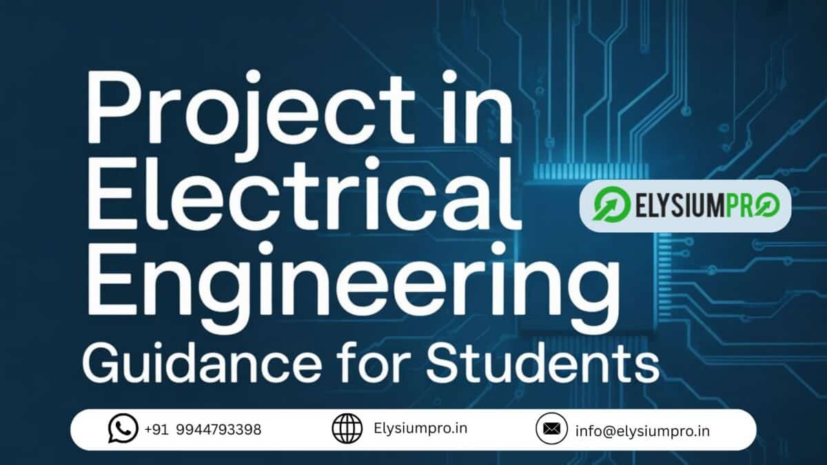 Project In Electrical Engineering: Guidance For Students 4 Project In Electrical Engineering